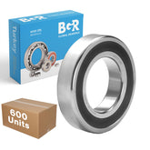 6000-2RS Bearing Wholesale - Lubricated Chrome Steel Sealed Ball Bearing - 10x26x8mm Bearings with Rubber Seal, High RPM Support, High Quality