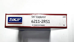6211 2RS1 SKF 55X100X21 MM Double Rubber Seal Bearings
