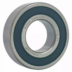 TIMKEN (2 PCS) 6004 2RS C3 DEEP GROOVE BALL BEARING, RUBBER SEALED 20x42x12mm