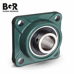 BGR UCF207-20 Pillow Block Bearing – 4-Bolt Square Flange, 1-1/4" Bore