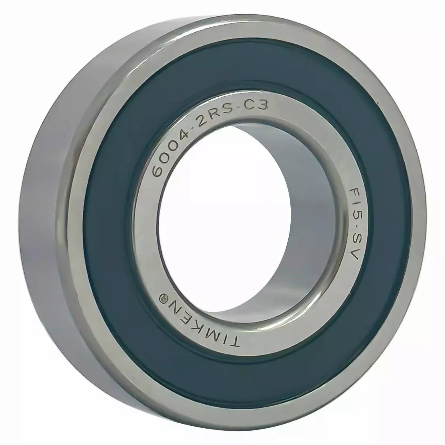 TIMKEN (2 PCS) 6004 2RS C3 DEEP GROOVE BALL BEARING, RUBBER SEALED 20x42x12mm